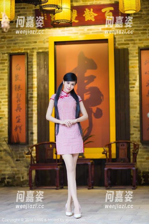 IMiss爱蜜社-nova李雅 IMiss爱蜜社 - 高冷nova李雅此次万圣节图库,居然有些“吓人”的美