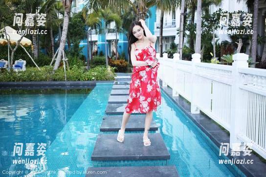 MyGirl美媛馆 - 一看胡润曦的灰丝写真，发现原来无圣光才是最真实的。