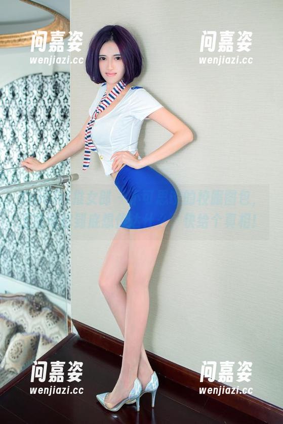 TuiGirl推女郎 - 不可思议的校服图包，王依萌你到底想传达什么，快给个真相！