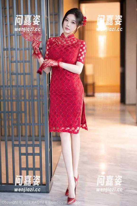 XIAOYU语画界-Cherry樱桃酱 XIAOYU语画界 - Cherry樱桃酱最新力作,网袜的调调找不到北,太好玩了吧!