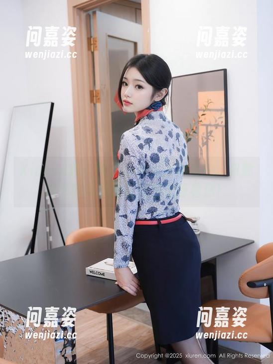 Xiuren秀人网-小逗逗 Xiuren秀人网 - 小逗逗空姐私拍:机舱内外的风景都在图包里等着你!