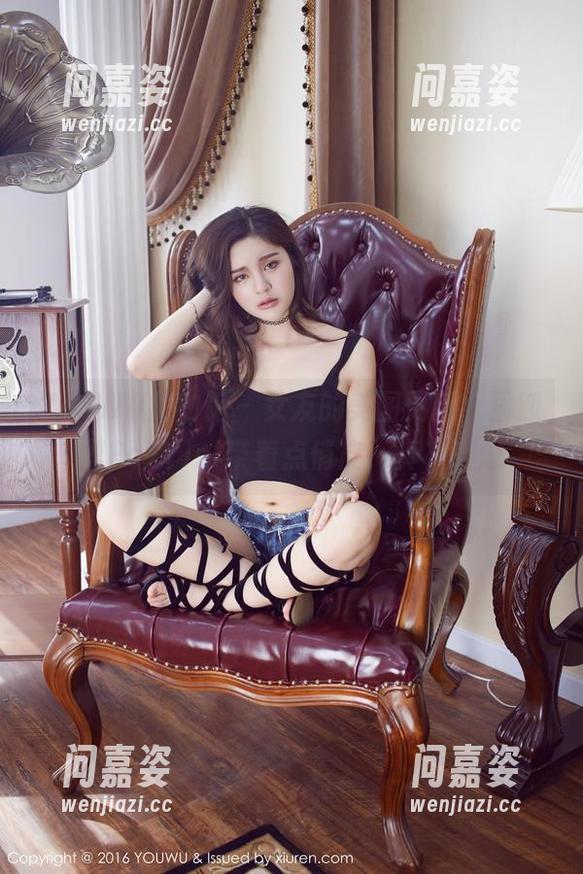 YouWu尤物馆 - 女友的美图更新，孟狐狸FoxYini带着点俏皮，真有意思