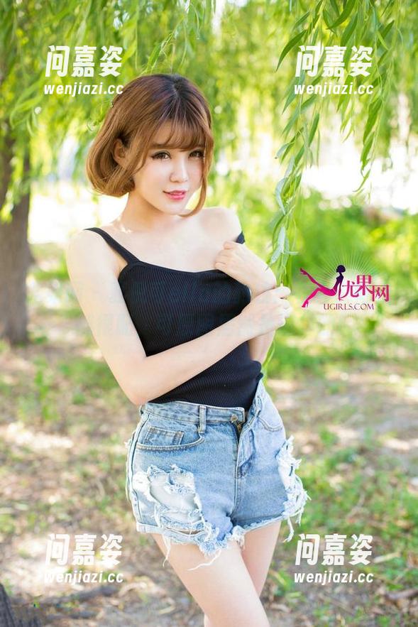 尤果网-夏倪可ella 尤果网 - 夏倪可ella的豹纹:妆容、背景都很配,可原图居然是这样的!