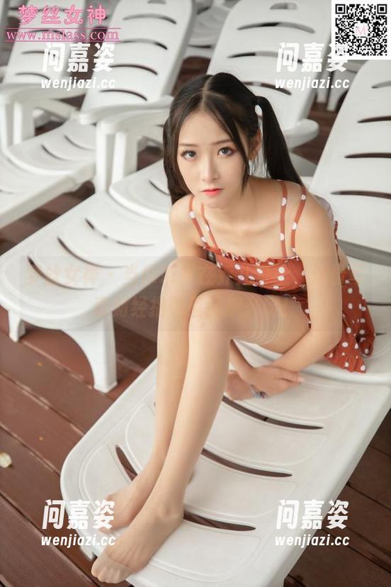 梦丝女神 - 当吊带穿在乔儿身上，这份写真财经指数直接飙升呀！