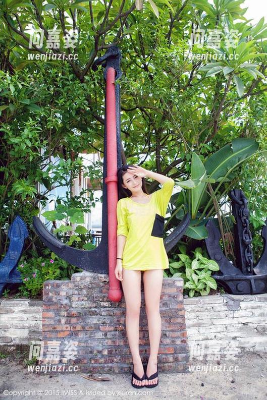 爱蜜社-杨紫嫣 爱蜜社 - 杨紫嫣,海边写真的大美女,随便一张都是挂历命
