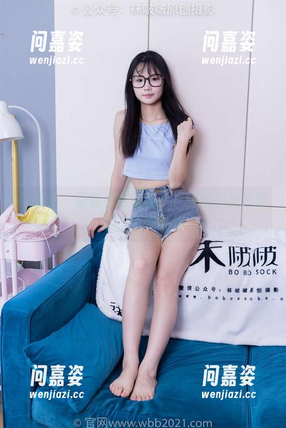 袜啵啵 - 最新图包上线！小沫这一身短黑丝，氧气满分